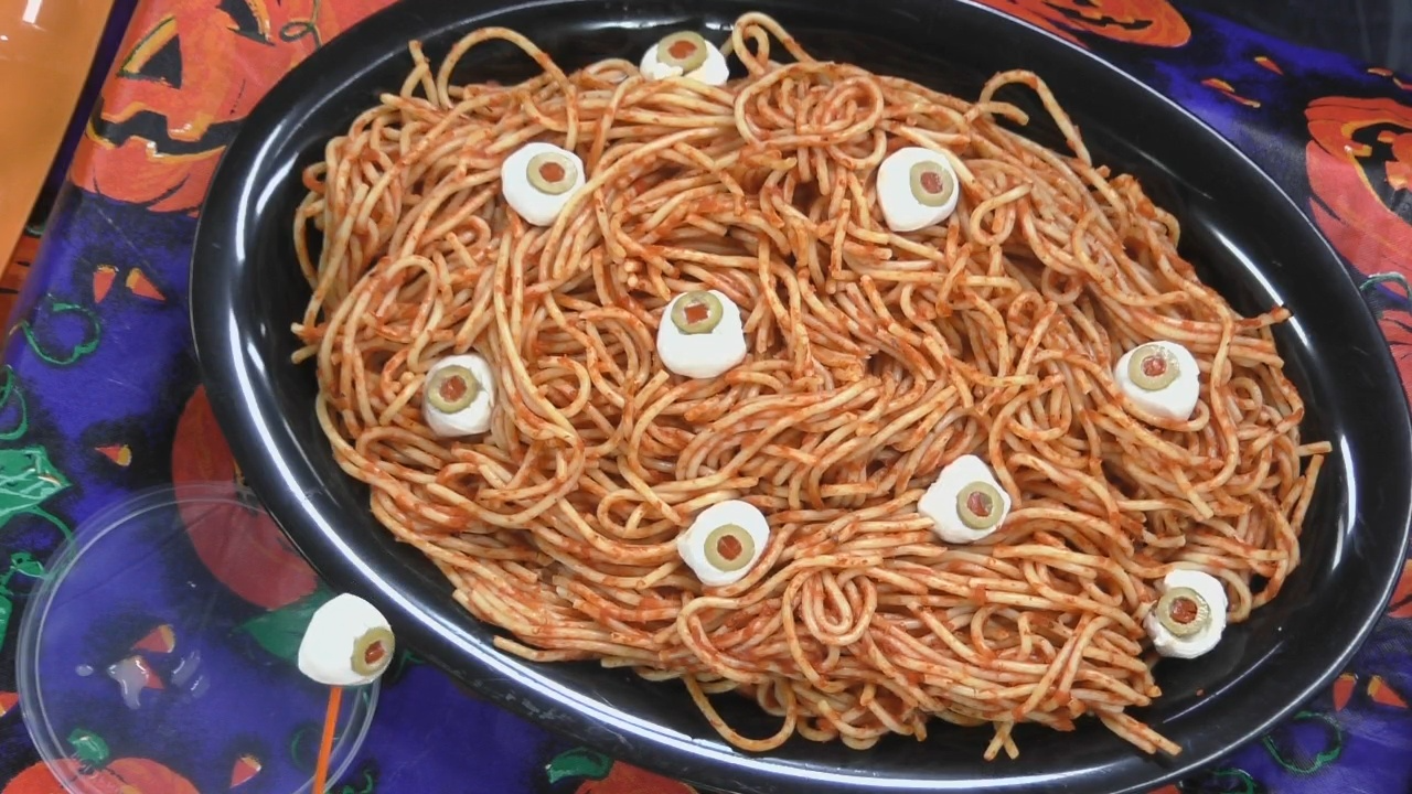 Eyeball spaghetti from Tim Laird